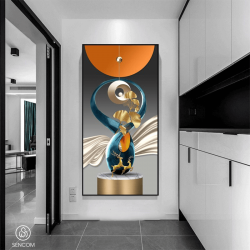 Tranh Phòng Khách Nghệ Thuật Hiện Đại SC0068