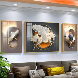 Tranh  Phòng Khách Nghệ Thuật Hiện Đại SC0022