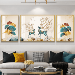 Alternative view of Tranh  Phòng Khách Nghệ Thuật Hiện Đại SC0023