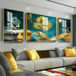 Alternative view of Tranh  Phòng Khách Nghệ Thuật Hiện Đại SC0024