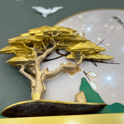 Alternative view of Đồng Hồ Phù Điêu Nghệ Thuật PDH011