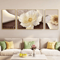 Tranh  Phòng Khách Nghệ Thuật Hiện Đại SC0051