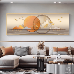 Alternative view of Tranh Trang Trí Phòng Khách Cá Nghệ Thuật SC00111