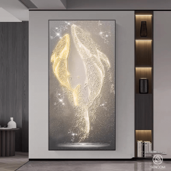 Alternative view of Tranh Phòng Khách Nghệ Thuật Hiện Đại  SC00102