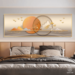 Tranh Trang Trí Phòng Khách Cá Nghệ Thuật SC00111