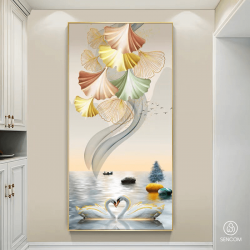 Alternative view of Tranh Phòng Khách Nghệ Thuật Hiện Đại SC0099