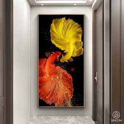 Tranh Phòng Khách Nghệ Thuật Hiện Đại SC00100