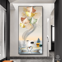 Tranh Phòng Khách Nghệ Thuật Hiện Đại SC0099