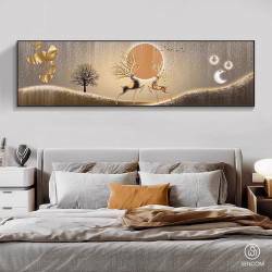 Tranh Trang Trí Phòng Khách Cá Nghệ Thuật SC00110