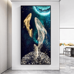 Alternative view of Tranh Phòng Khách Nghệ Thuật Hiện Đại SC0097