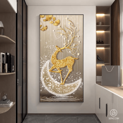 Alternative view of Tranh Phòng Khách Nghệ Thuật Hiện Đại SC00109