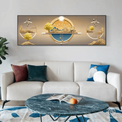 Tranh Trang Trí Phòng Khách Cá Nghệ Thuật SC00119