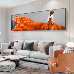 Alternative view of Tranh Trang Trí Phòng Khách Cá Nghệ Thuật SC00118