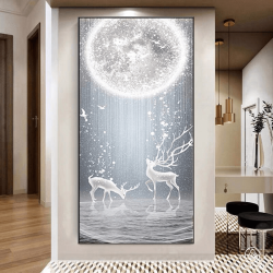 Alternative view of Tranh Phòng Khách Nghệ Thuật Hiện Đại SC00108