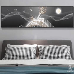 Alternative view of Tranh Trang Trí Phòng Khách Cá Nghệ Thuật SC00116