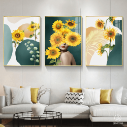 Tranh Phòng Khách Nghệ Thuật Hiện Đại SC00011