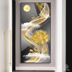 Tranh Phòng Khách Nghệ Thuật Hiện Đại SC00107