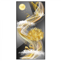 Alternative view of Tranh Phòng Khách Nghệ Thuật Hiện Đại SC00107