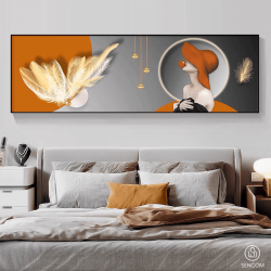 Tranh Trang Trí Phòng Khách Cá Nghệ Thuật SC00114