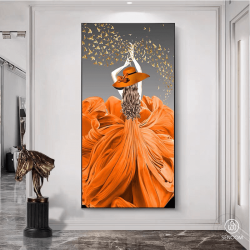 Tranh Phòng Khách Nghệ Thuật Hiện Đại SC00106