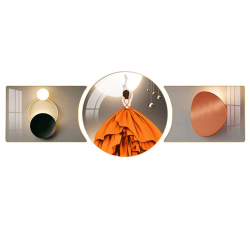 Alternative view of Tranh Phòng Khách Nghệ Thuật Hiện Đại SC0081