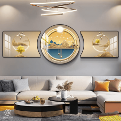 Tranh Phòng Khách Nghệ Thuật Hiện Đại SC0084