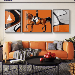 Tranh  Phòng Khách Nghệ Thuật Hiện Đại SC0056