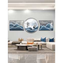 Alternative view of Tranh Phòng Khách Nghệ Thuật Hiện Đại SC0085