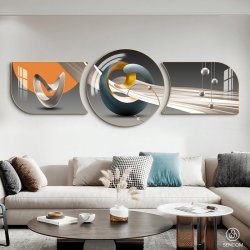 Tranh Phòng Khách Nghệ Thuật Hiện Đại SC0082