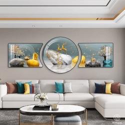 Tranh Phòng Khách Nghệ Thuật Hiện Đại SC0078