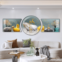 Alternative view of Tranh Phòng Khách Nghệ Thuật Hiện Đại SC0078