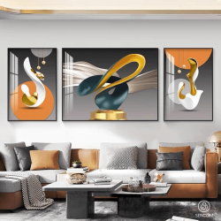 Alternative view of Tranh  Phòng Khách Nghệ Thuật Hiện Đại SC0037