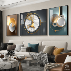 Alternative view of Tranh  Phòng Khách Nghệ Thuật Hiện Đại SC0041