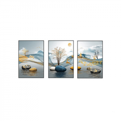 Alternative view of Tranh Phòng Khách Nghệ Thuật Hiện Đại SC00012