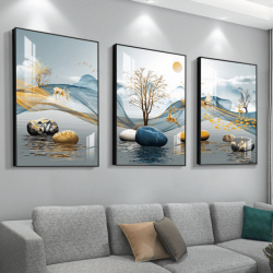 Tranh Phòng Khách Nghệ Thuật Hiện Đại SC00012