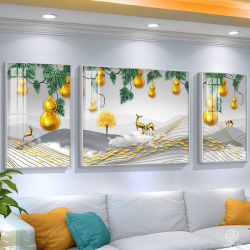 Tranh Phòng Khách Nghệ Thuật Hiện Đại SC00034