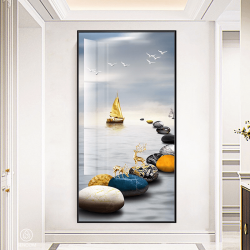 Tranh Phòng Khách Nghệ Thuật Hiện Đại SC0071