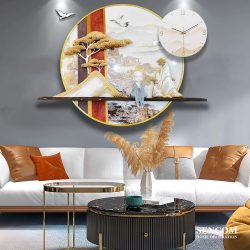 Đồng Hồ Phù Điêu Nghệ Thuật PDH015