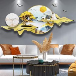 Đồng Hồ Phù Điêu Nghệ Thuật PDH012