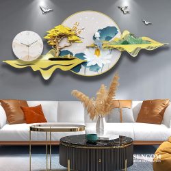 Đồng Hồ Phù Điêu Nghệ Thuật PDH011