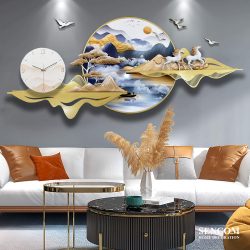 Đồng Hồ Phù Điêu Nghệ Thuật PDH010