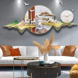 Đồng Hồ Phù Điêu Nghệ Thuật PDH09