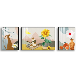 Alternative view of Tranh  Phòng Khách Nghệ Thuật Hiện Đại SC00298