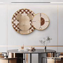 Đồng Hồ Treo Tường Tráng Gương TG011