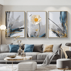 Tranh  Phòng Khách Nghệ Thuật Hiện Đại SC00288