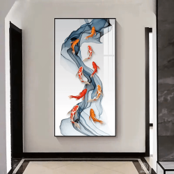 Tranh Phòng Khách Nghệ Thuật Hiện Đại SC00334