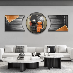 Alternative view of Tranh Phòng Khách Nghệ Thuật Hiện Đại SC00352