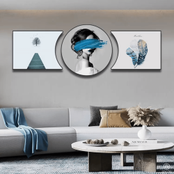 Tranh Phòng Khách Nghệ Thuật Hiện Đại SC00349