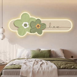 Alternative view of Tranh Treo Tường Hoa Mai Trắng LED09