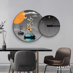 Đồng Hồ Treo Tường Tráng Gương TG02